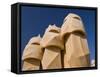 Casa Mila, UNESCO World Heritage Site, Barcelona, Catalonia, Spain, Europe-Ben Pipe-Framed Stretched Canvas