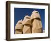 Casa Mila, UNESCO World Heritage Site, Barcelona, Catalonia, Spain, Europe-Ben Pipe-Framed Photographic Print