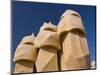 Casa Mila, UNESCO World Heritage Site, Barcelona, Catalonia, Spain, Europe-Ben Pipe-Mounted Photographic Print