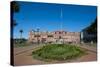 Casa Rosada (Pink House) (Casa De Gobierno) (Government House)-Michael Runkel-Stretched Canvas