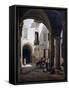 Casa Villa Courtyard, in Ospizi Civici Street, Parma-Candido Lopez-Framed Stretched Canvas