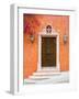 Casa With Bougainvillea, San Miguel, Guanajuato State, Mexico-Julie Eggers-Framed Photographic Print