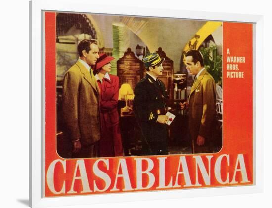 Casablanca, 1942-null-Framed Art Print