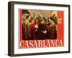 Casablanca, 1942-null-Framed Art Print