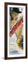 Casablanca, Czech Movie Poster, 1942-null-Framed Premium Giclee Print