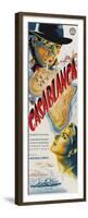 Casablanca, Czech Movie Poster, 1942-null-Framed Premium Giclee Print