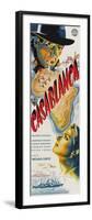 Casablanca, Czech Movie Poster, 1942-null-Framed Art Print