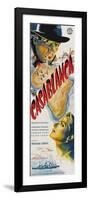 Casablanca, Czech Movie Poster, 1942-null-Framed Premium Giclee Print