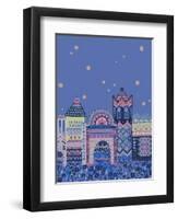 Casablanca Graphic-null-Framed Giclee Print