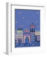 Casablanca Graphic-null-Framed Giclee Print