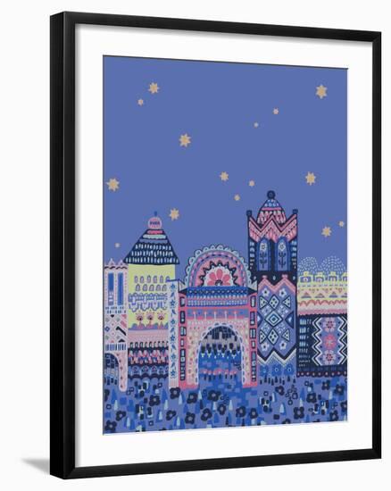 Casablanca Graphic-null-Framed Giclee Print