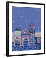 Casablanca Graphic-null-Framed Giclee Print