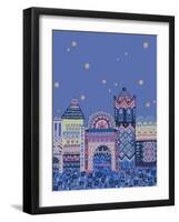 Casablanca Graphic-null-Framed Giclee Print