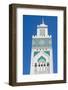 Casablanca, Morocco, Exterior Steeple Famous Hassan II Mosque-Bill Bachmann-Framed Photographic Print