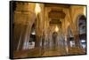 Casablanca, Morocco Interior Famous Hassan II Mosque-Bill Bachmann-Framed Stretched Canvas