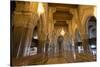 Casablanca, Morocco Interior Famous Hassan II Mosque-Bill Bachmann-Stretched Canvas