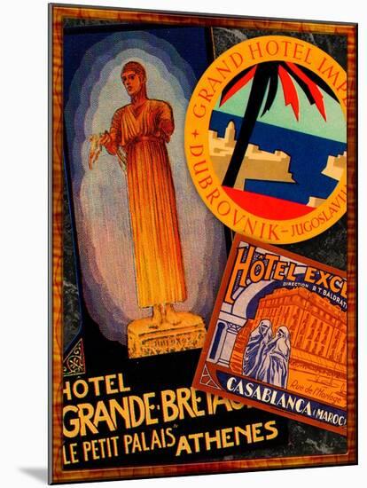 Casablanca-Kate Ward Thacker-Mounted Giclee Print