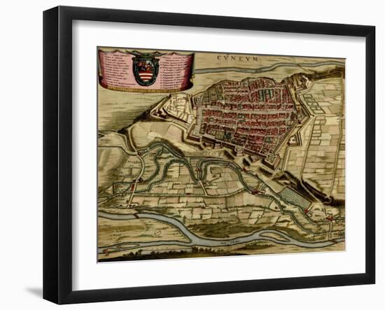 Casal on the Po River - 1700-Anna Beeck-Framed Art Print