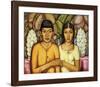 Casamiento Indio-Alfredo Ramos Martinez-Framed Premium Giclee Print