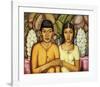 Casamiento Indio-Alfredo Ramos Martinez-Framed Premium Giclee Print