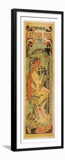 Casan Fils, (Brothers)-Alphonse Mucha-Framed Premium Giclee Print