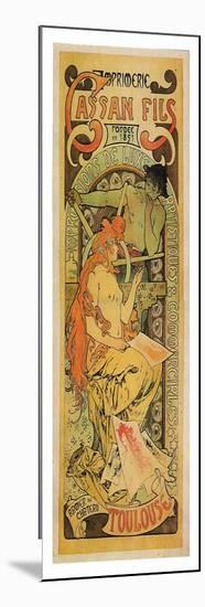 Casan Fils, (Brothers)-Alphonse Mucha-Mounted Premium Giclee Print