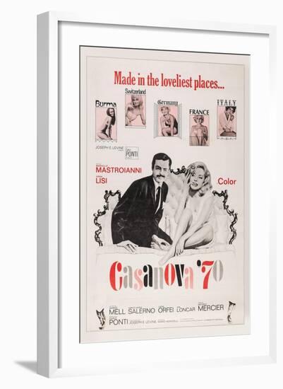 Casanova '70-null-Framed Art Print