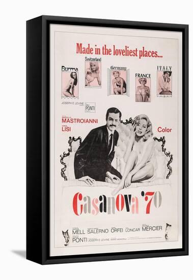 Casanova '70-null-Framed Stretched Canvas