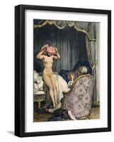 Casanova, Leroux, Baret-Auguste Leroux-Framed Photographic Print