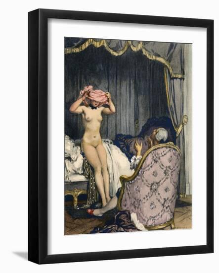 Casanova, Leroux, Baret-Auguste Leroux-Framed Photographic Print