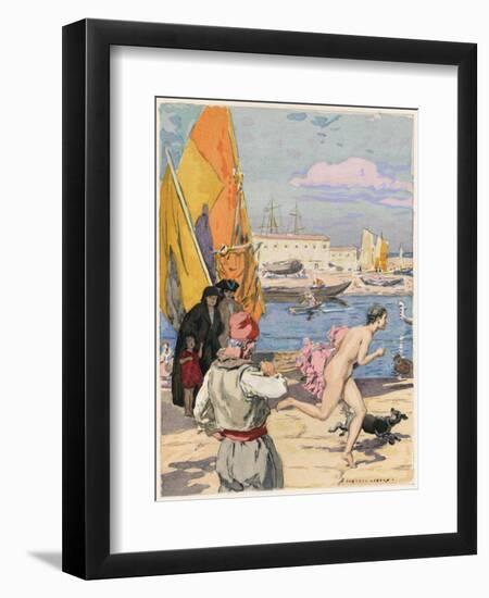 Casanova, Leroux, Bonafede-Auguste Leroux-Framed Art Print