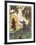 Casanova, Leroux, Fights-Auguste Leroux-Framed Art Print