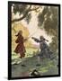 Casanova, Leroux, Fights-Auguste Leroux-Framed Art Print