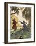 Casanova, Leroux, Fights-Auguste Leroux-Framed Art Print