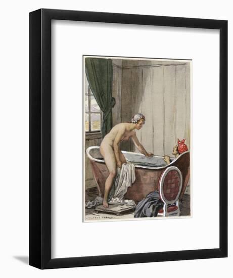 Casanova,Leroux, Swiss Md-Auguste Leroux-Framed Art Print