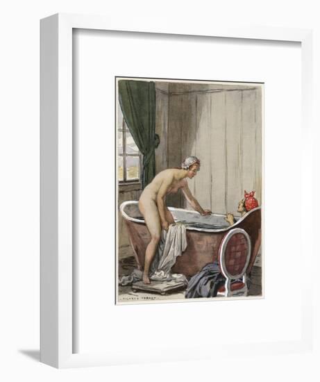 Casanova,Leroux, Swiss Md-Auguste Leroux-Framed Art Print