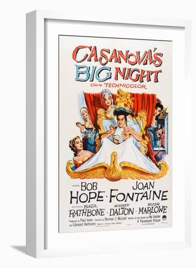 Casanova's Big Night, 1954-null-Framed Art Print