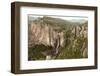 Cascada de Basaseachi, a 246m waterfall, Copper Canyon, Chihuahua, Mexico, North America-Tony Waltham-Framed Photographic Print