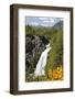 Cascada Vullignanco along the Seven Lakes Drive, San Martin de los Andes, Nahuel Huapi National Par-Stuart Black-Framed Photographic Print