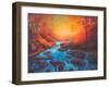 Cascade, 2017,-Lee Campbell-Framed Giclee Print