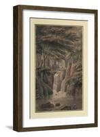 Cascade at Sir Michael Fleming's, 1780-Coplestone Warre Bampfylde-Framed Giclee Print