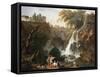 Cascade at Tivoli, Italy-Claude Joseph Vernet-Framed Stretched Canvas