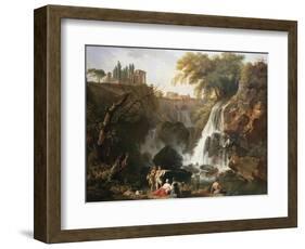 Cascade at Tivoli, Italy-Claude Joseph Vernet-Framed Giclee Print