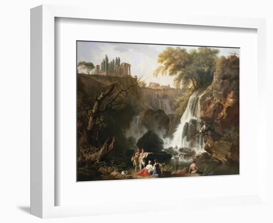 Cascade at Tivoli, Italy-Claude Joseph Vernet-Framed Giclee Print