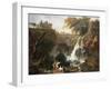 Cascade at Tivoli, Italy-Claude Joseph Vernet-Framed Giclee Print