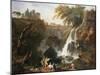 Cascade at Tivoli, Italy-Claude Joseph Vernet-Mounted Giclee Print