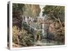 Cascade at Virginia Water, 1880-F Jones-Stretched Canvas
