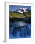 Cascade below Mt. Rainier, Mt. Rainier National Park, Washington, USA-Charles Gurche-Framed Premium Photographic Print