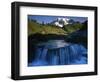 Cascade below Mt. Rainier, Mt. Rainier National Park, Washington, USA-Charles Gurche-Framed Photographic Print