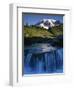 Cascade below Mt. Rainier, Mt. Rainier National Park, Washington, USA-Charles Gurche-Framed Photographic Print